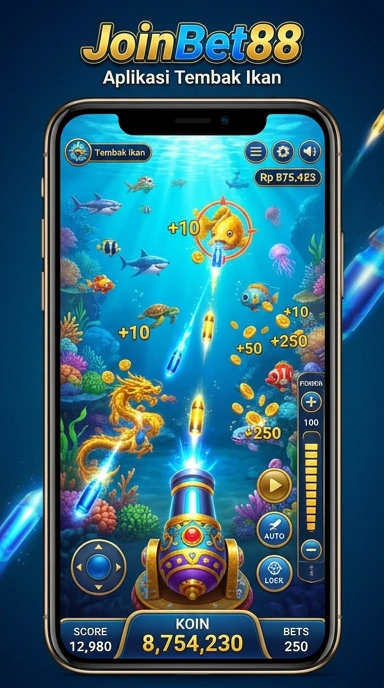 Tampilan aplikasi joinbet88 yang intuitif dan mudah dinavigasi.